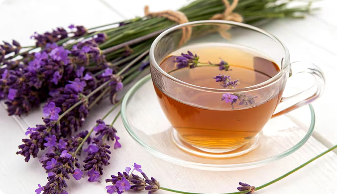 Woman relaxing in lavender field representing calm and recovery from eating disorders through therapy